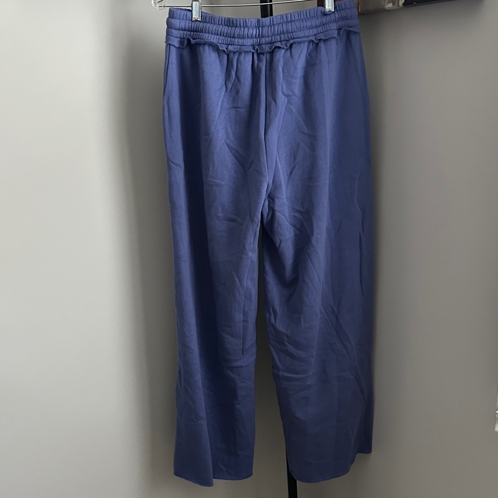 Zenana Purple-ish/Blue-ish Wide Leg Pants - Picture 6 of 7